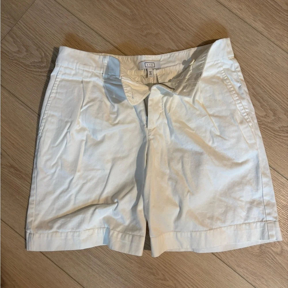 AYR The Barcelona Shorts in Basmati Size 4 - Picture 2 of 4